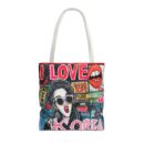 I love Korea Tote Bag (AOP)