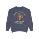 Rugged threads for ruff roads Unisex Garment-Dyed Sweatshirt