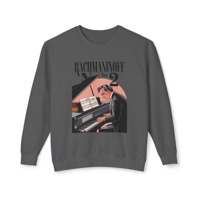 Rachmaninoff No. 2 Unisex Lightweight Crewneck Sweatshirt - Image 25