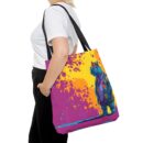Stylish Hippo Tote Bag (AOP)