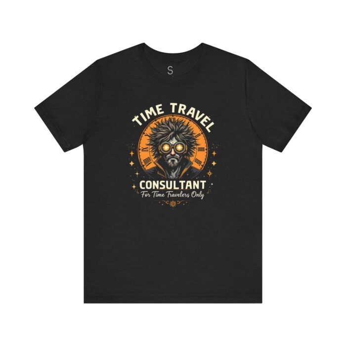 TIME TRAVEL CONSULTANT Unisex Jersey Short Sleeve Tee - Image 5