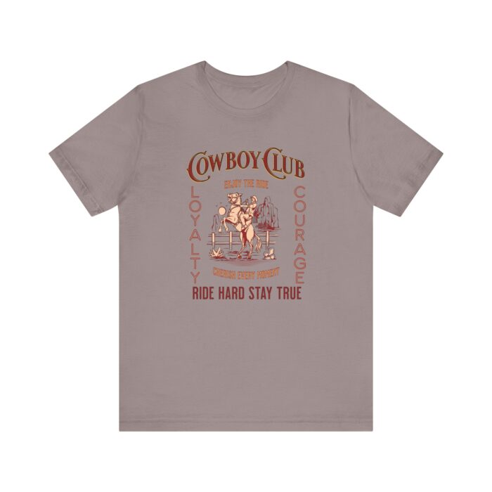 Cowboy club Unisex Jersey Short Sleeve Tee - Image 5