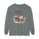 Just chillin' no stress Unisex Garment-dyed Long Sleeve T-Shirt