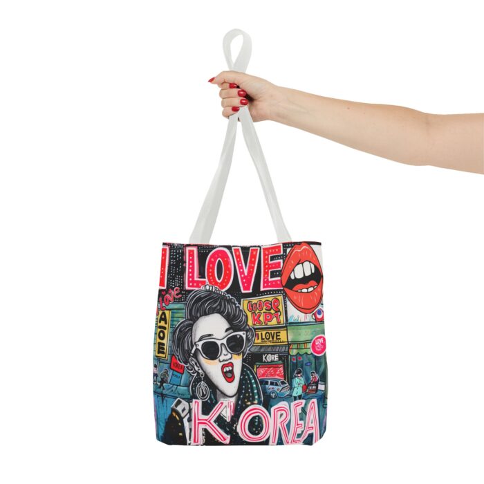I love Korea Tote Bag (AOP) - Image 28