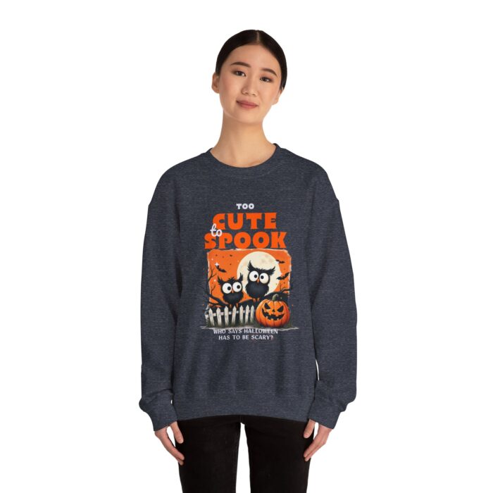 Too cute to spook Unisex Heavy Blend™ Crewneck Sweatshirt - Image 20