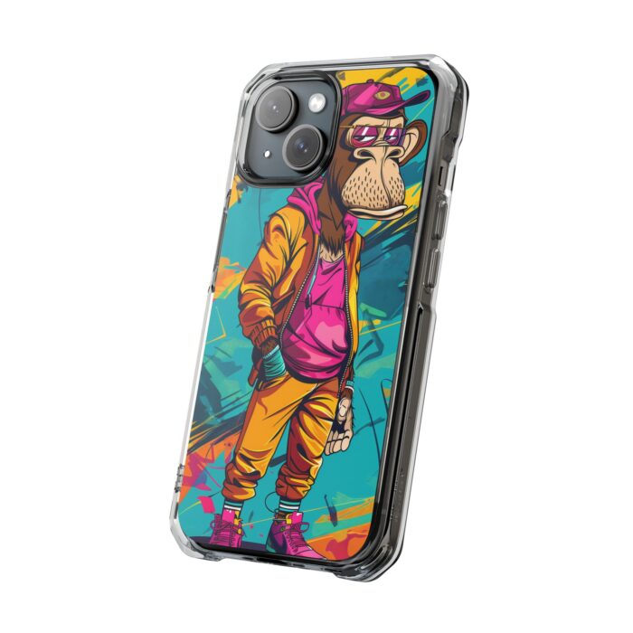 Stylish Ape Magnetic Clear Impact Cases - Image 2