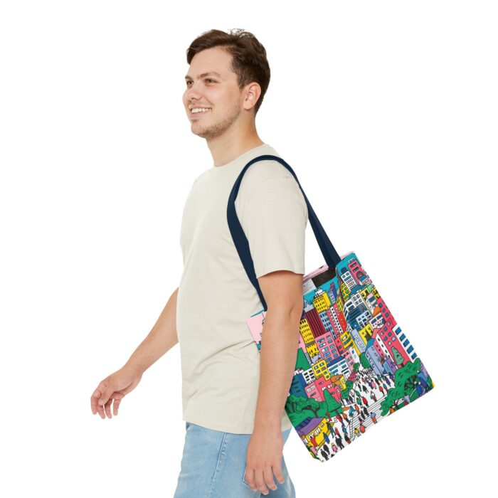 Seoul's hill neighborhoods Tote Bag (AOP) - Image 55