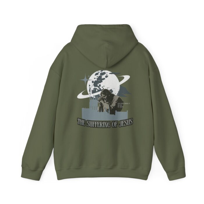 The suffering of Jesus Unisex Heavy Blend™ Hooded Sweatshirt - Image 6