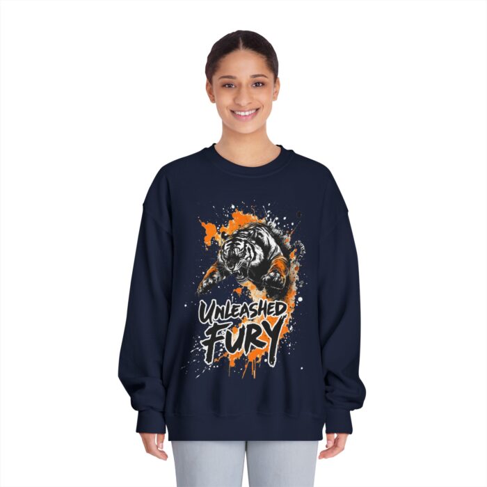 Unleashed fury Unisex DryBlend® Crewneck Sweatshirt - Image 7