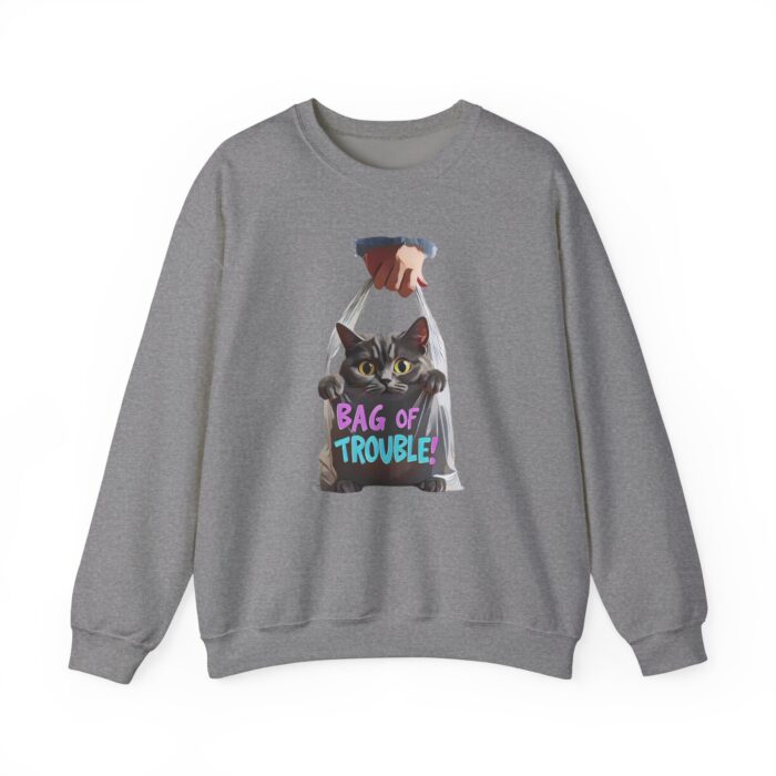 Bag of trouble Unisex Heavy Blend™ Crewneck Sweatshirt - Image 17