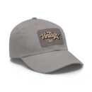 Vintage style Hat with Leather Patch (Rectangle)