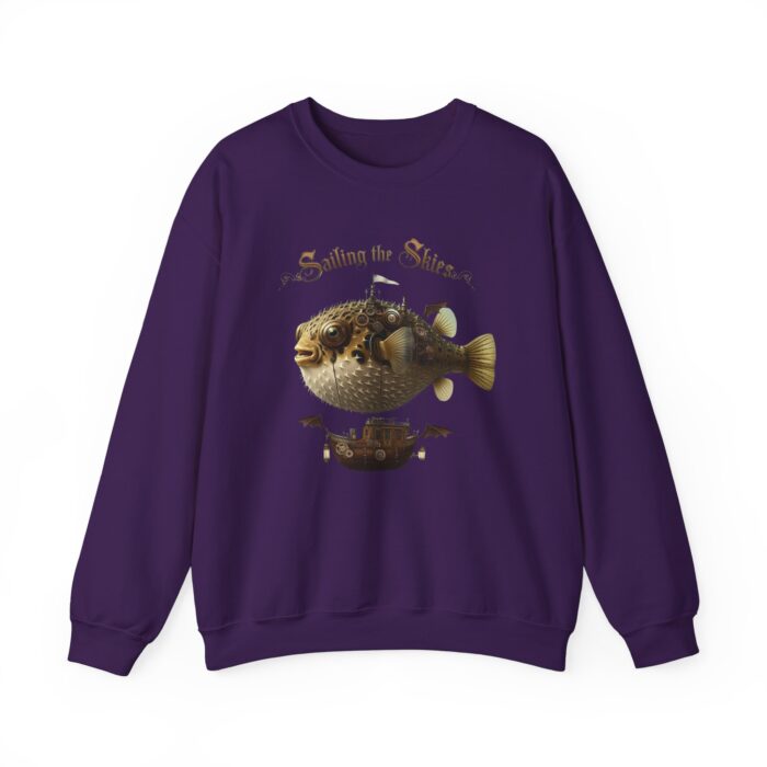 Sailing the skies Unisex Heavy Blend™ Crewneck Sweatshirt - Image 25
