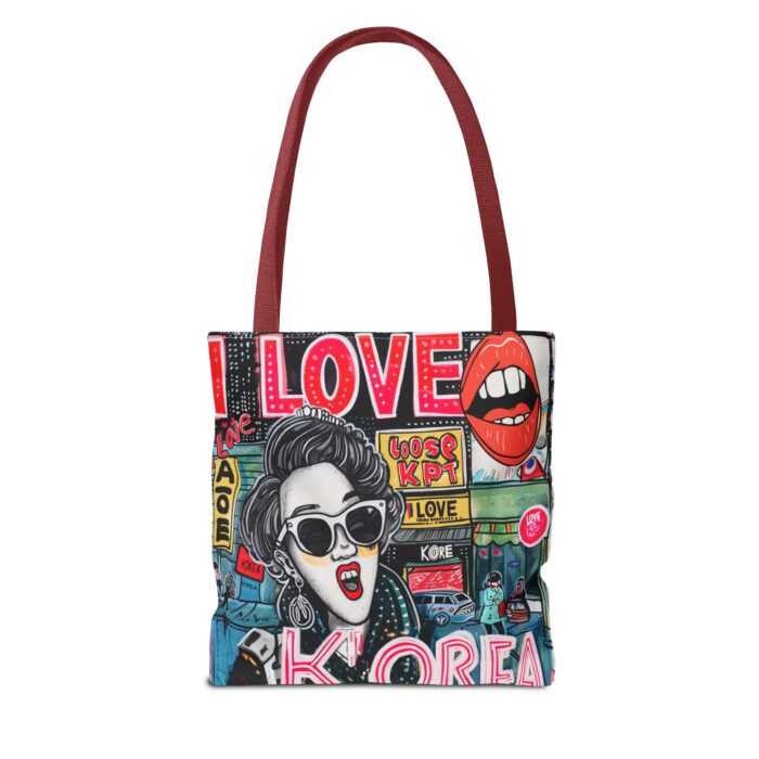 I love Korea Tote Bag (AOP) - Image 14