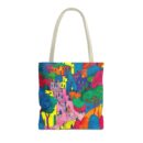 The hillside village in Korea Tote Bag (AOP)