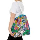 Seoul's hill neighborhoods Tote Bag (AOP)