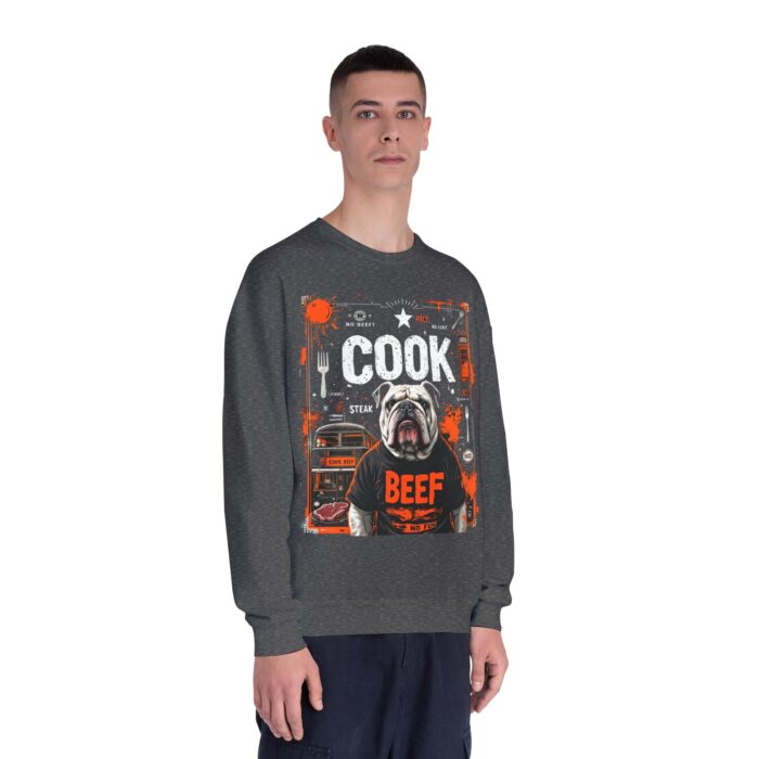 Cook beef Unisex NuBlend® Crewneck Sweatshirt - Image 3