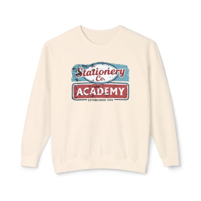 Vintage Sign Unisex Lightweight Crewneck Sweatshirt - Image 5