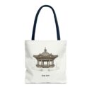 Traditional Korean pavilion Tote Bag (AOP)