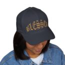 Blessed Embroidered Cap - Stylish Closed-Back Structured Hat for Faith and Everyday Wear