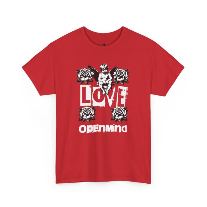 Love open mind Unisex Heavy Cotton Tee - Image 43