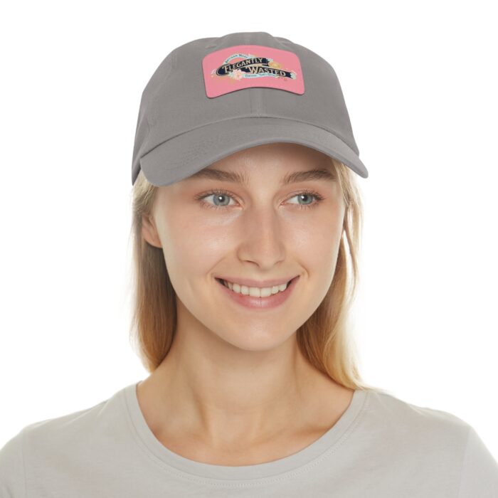 Elegantly wasted Hat with Leather Patch (Rectangle) - Image 16
