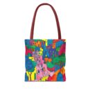 The hillside village in Korea Tote Bag (AOP)