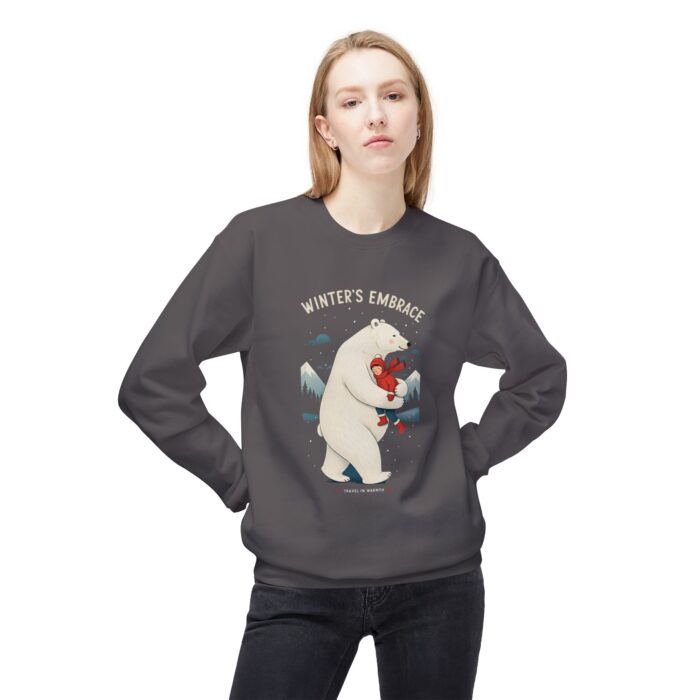Winter's embrace Unisex Midweight Softstyle Fleece Crewneck Sweatshirt - Image 7