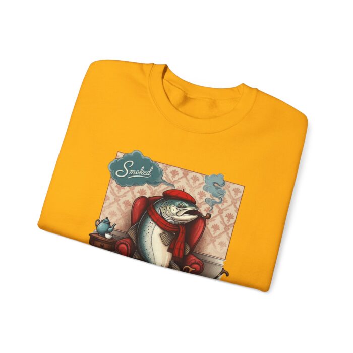 Scottish Salmon Unisex Heavy Blend™ Crewneck Sweatshirt - Image 15