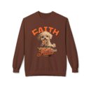 Faith never fails Unisex Midweight Softstyle Fleece Crewneck Sweatshirt