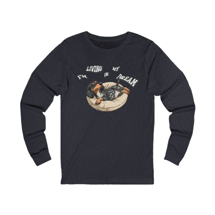 Living in my dream Unisex Jersey Long Sleeve Tee - Image 9