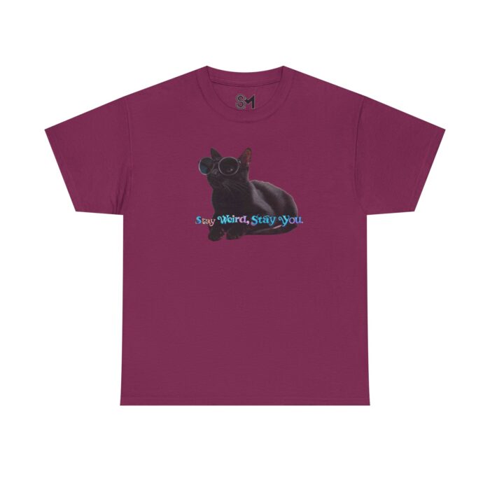 Stay weird, stay you Unisex Heavy Cotton Tee - Image 33