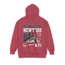 New York Streetwear Unisex Garment-Dyed Hoodie