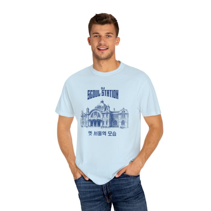 Seoul Station Graphic T-Shirt | Vintage Unisex Tee for Travel Lovers - Image 12