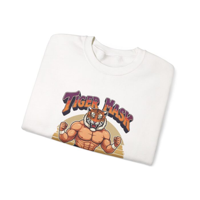 Tiger Mask Unisex Heavy Blend™ Crewneck Sweatshirt - Image 3