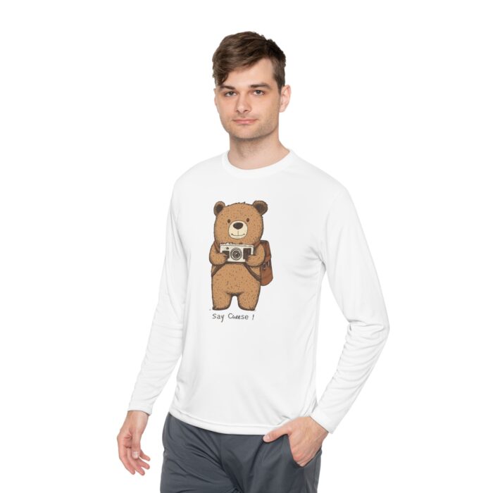Say cheese Unisex Lightweight Long Sleeve Tee - Image 3