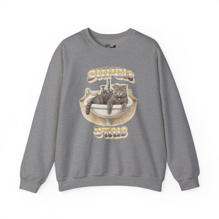 Star cat Unisex Heavy Blend™ Crewneck Sweatshirt - Image 17