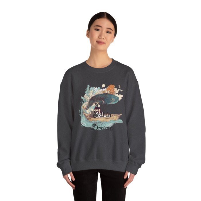 Sail in dreams Unisex Heavy Blend™ Crewneck Sweatshirt - Image 16