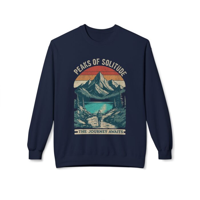 Peaks of Solitude Unisex Midweight Softstyle Fleece Crewneck Sweatshirt - Image 33
