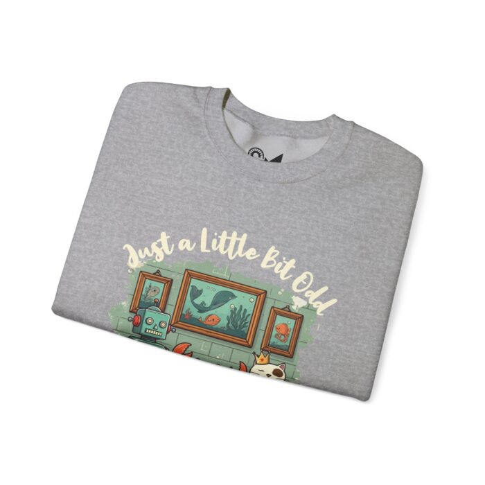 Just a little bit odd Unisex Heavy Blend™ Crewneck Sweatshirt - Image 11