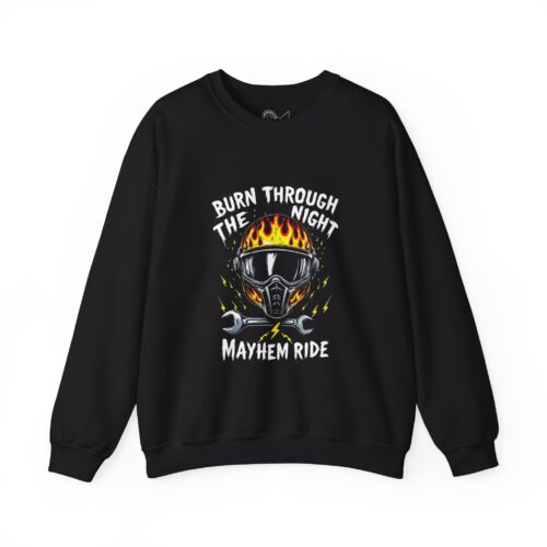 Burn through the night Unisex Heavy Blend™ Crewneck Sweatshirt