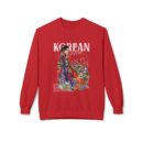 Korean heart Unisex Midweight Softstyle Fleece Crewneck Sweatshirt