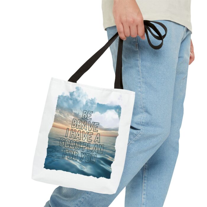 Be brave Tote Bag (AOP) - Image 3