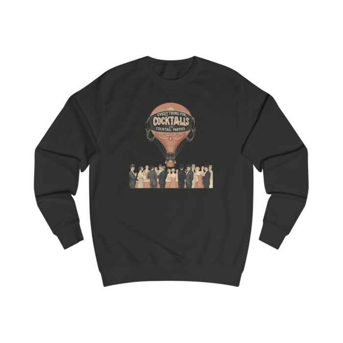 Cocktail Parties Unisex Sweatshirt - Image 3