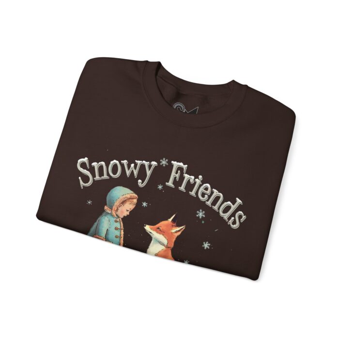 Snowy Friends Unisex Heavy Blend™ Crewneck Sweatshirt - Image 15