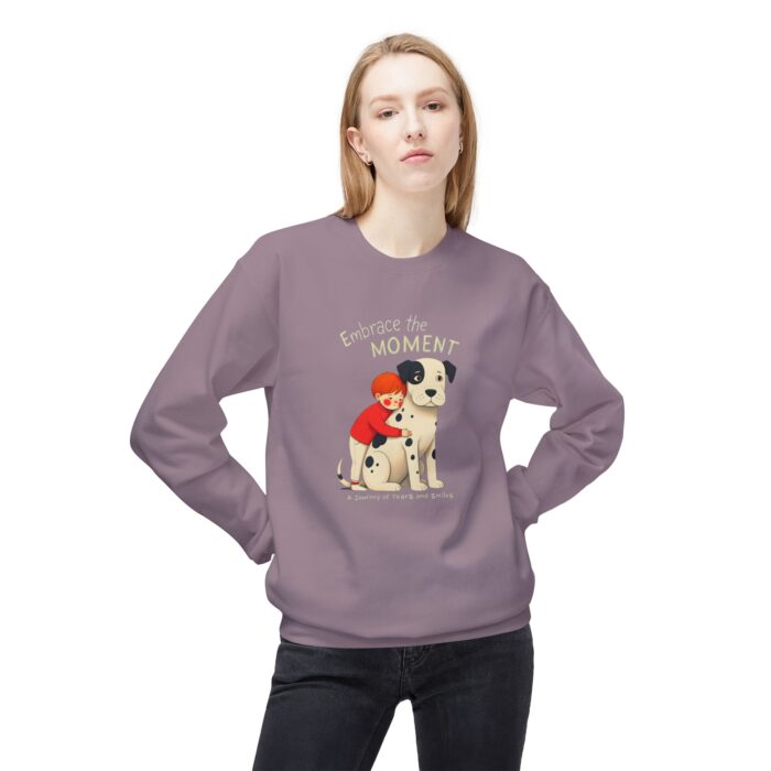 Embrace the moments2 Unisex Midweight Softstyle Fleece Crewneck Sweatshirt - Image 51