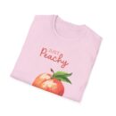 Just Peachy Unisex Softstyle T-Shirt - Fruit-Themed Casual Tee for Summer Vibes