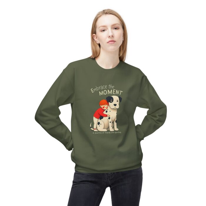 Embrace the moments2 Unisex Midweight Softstyle Fleece Crewneck Sweatshirt - Image 19