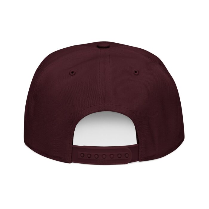 The Pure Lamb Embroidered Snapback Cap - Korean Phrase Design - Image 14