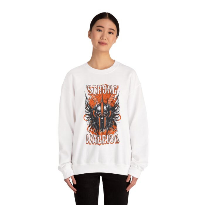 Strong Worrier Unisex Heavy Blend™ Crewneck Sweatshirt - Image 4