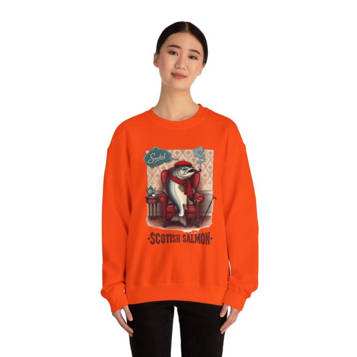 Scottish Salmon Unisex Heavy Blend™ Crewneck Sweatshirt - Image 20